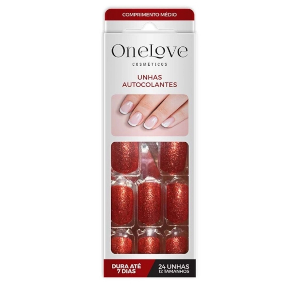 Unha Lisa One Love Vermelho Gloss