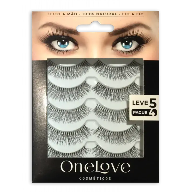 Kit Cilios Madamo 5 Unidades Ref. 2 La518e One Love