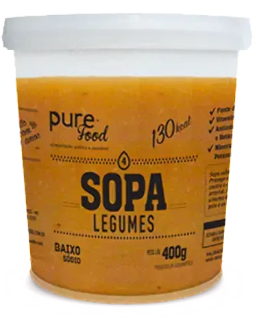 Sopa Legumes Pure Food 400g