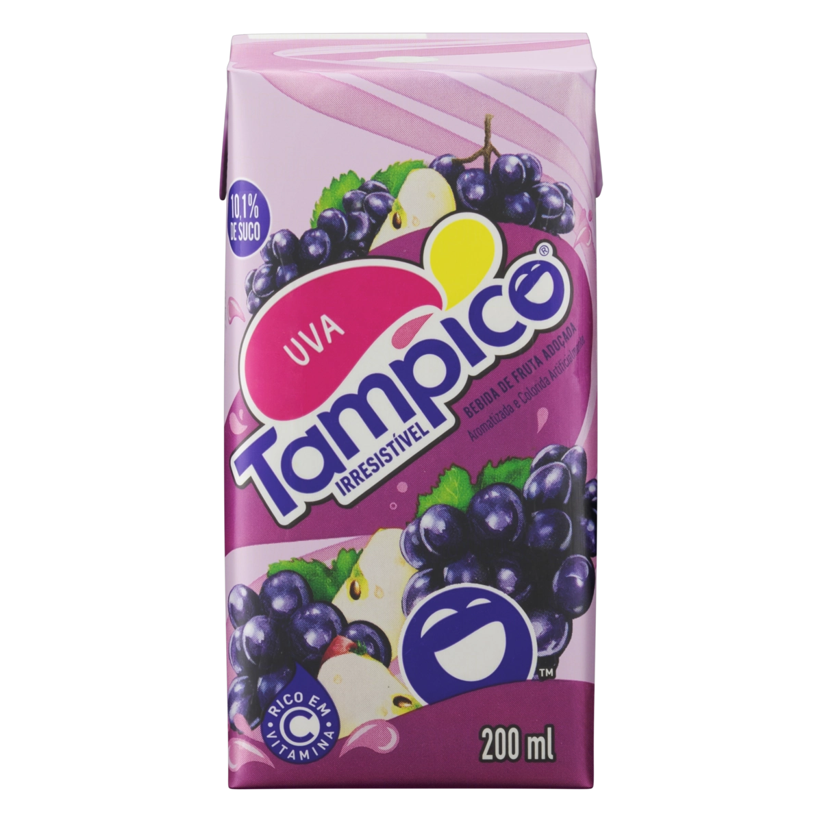 Bebida Adoçada Uva Tampico Caixa 200ml