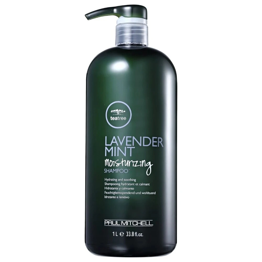 Paul Mitchell Lavender Mint Moisturizing Shampoo, Hydrating And Calming, 33.8 Ounce