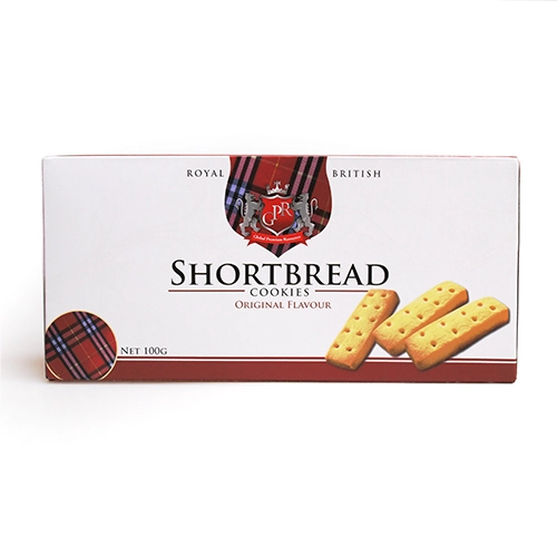 Bisc Trad Shortbread British Royal 100g
