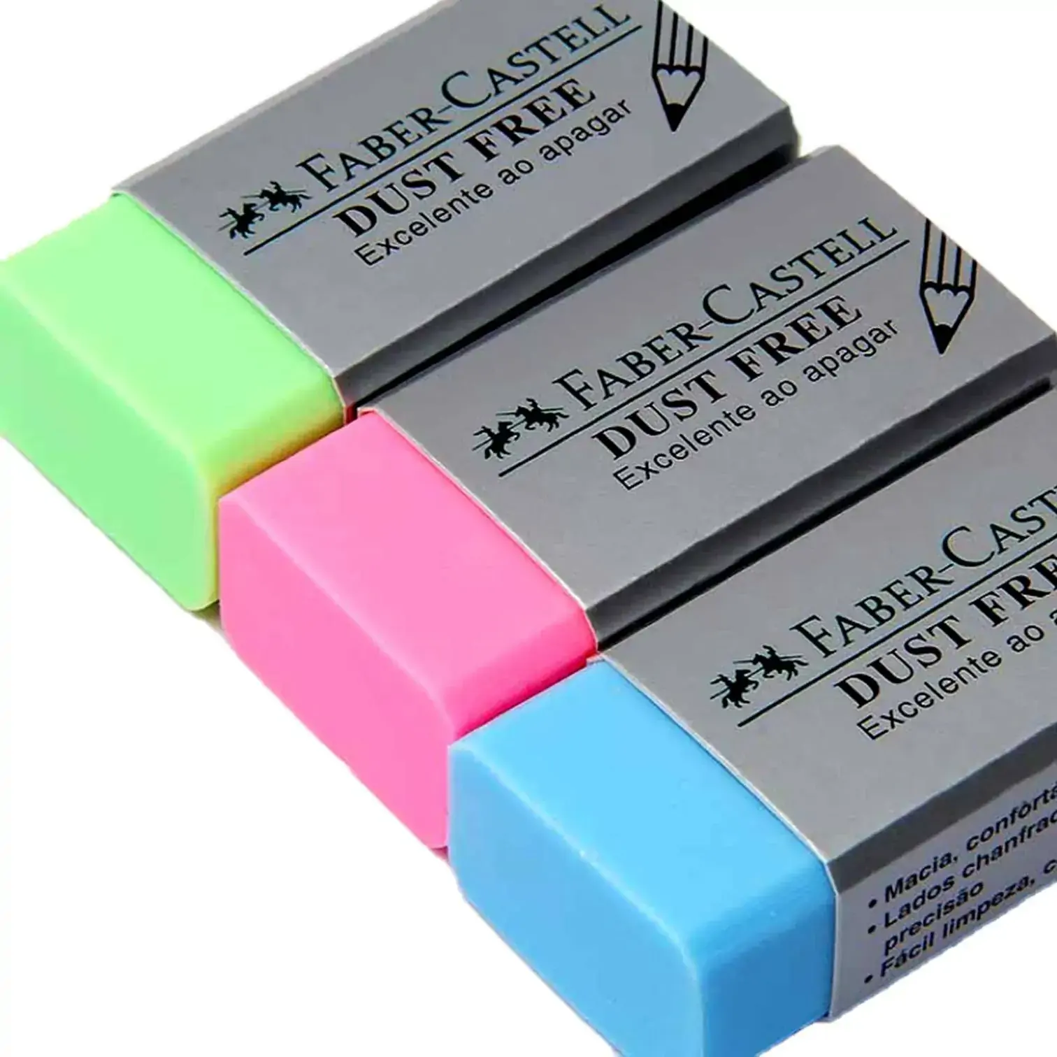 Borracha F.castell Dust Free Md