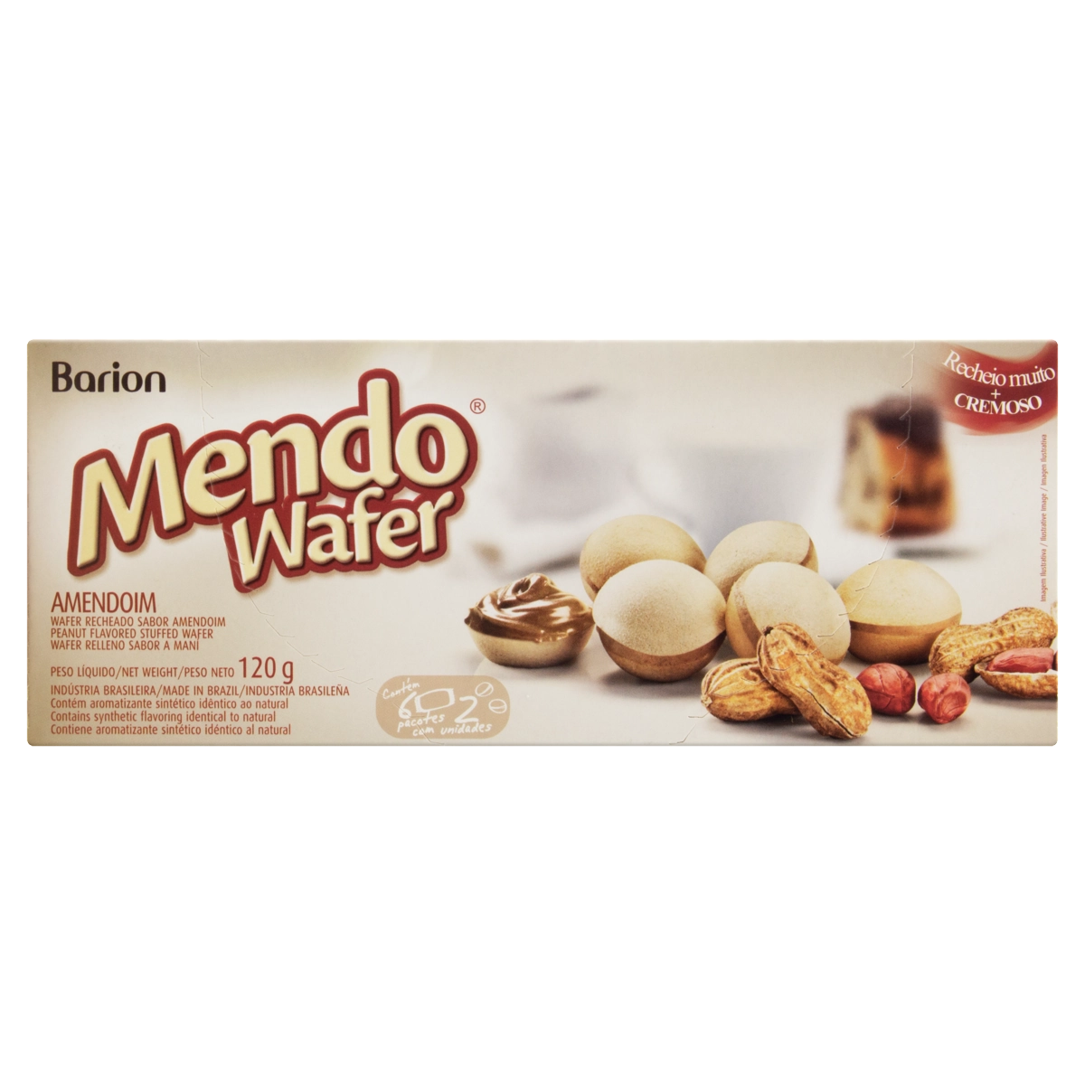Wafer Jacker Cube Amendoim