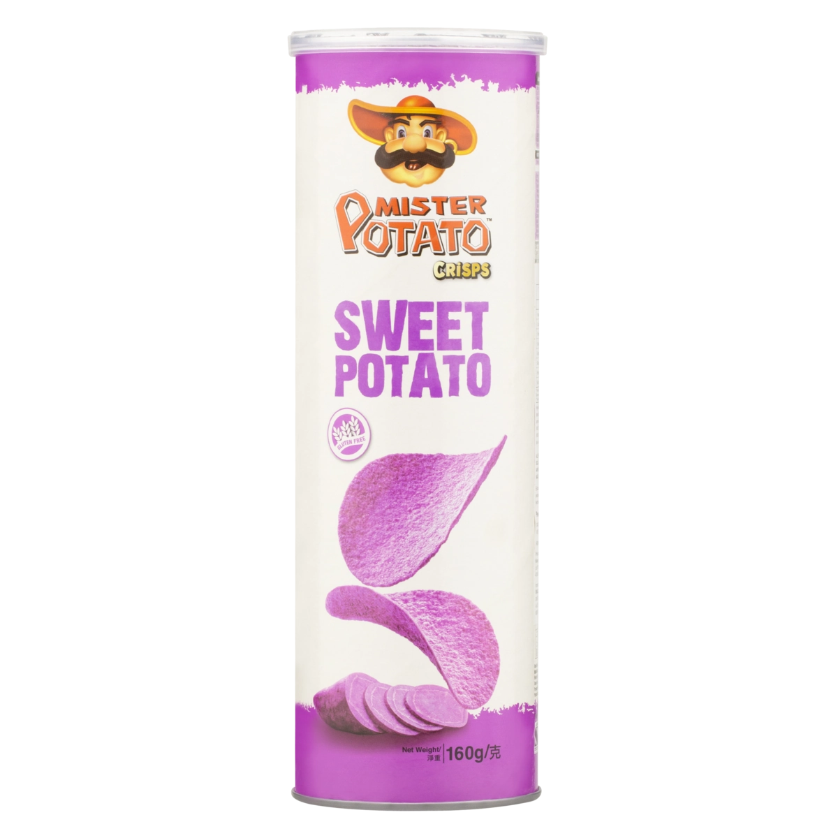 Salgadinho De Batata Doce Mister Potato Tubo 160g