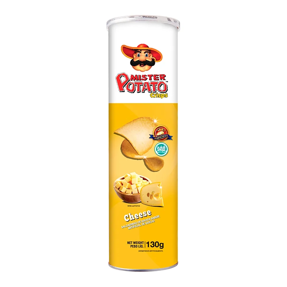 Batata Mister Potato Queijo 130g