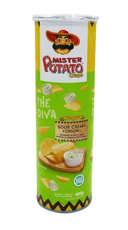 Batata Mister Potato 100g Cr Cebola