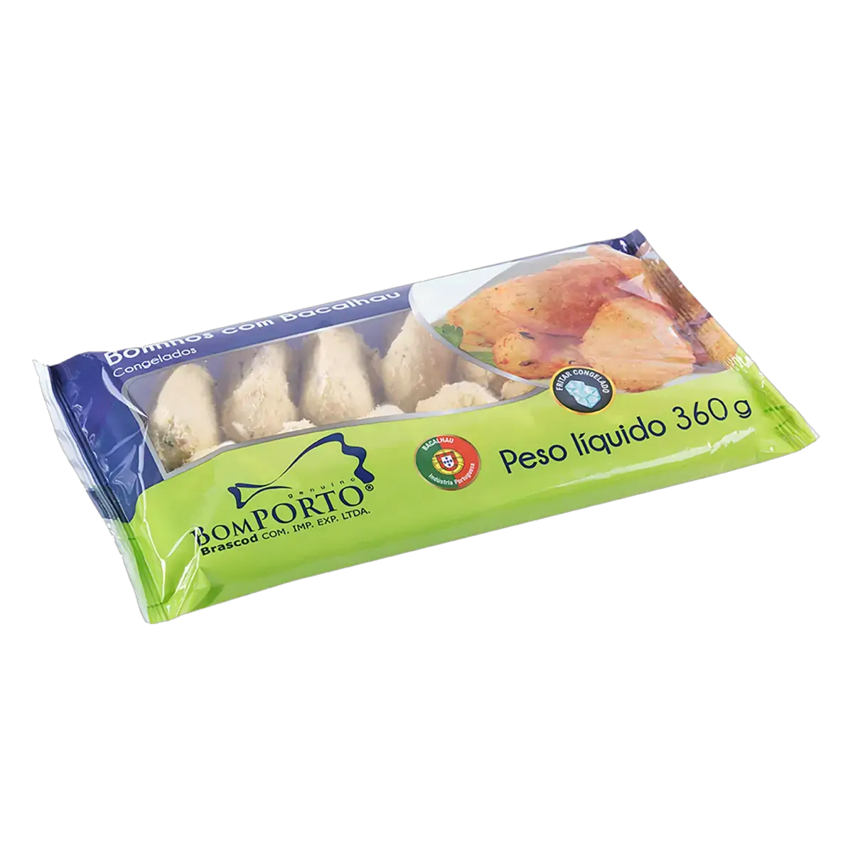 Bolinho Bom Porto Bacalhau Cong 1,5kg