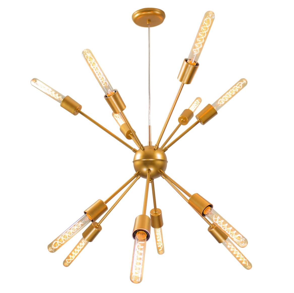 Pendente Sputnik Atom Cobre Fosco St598