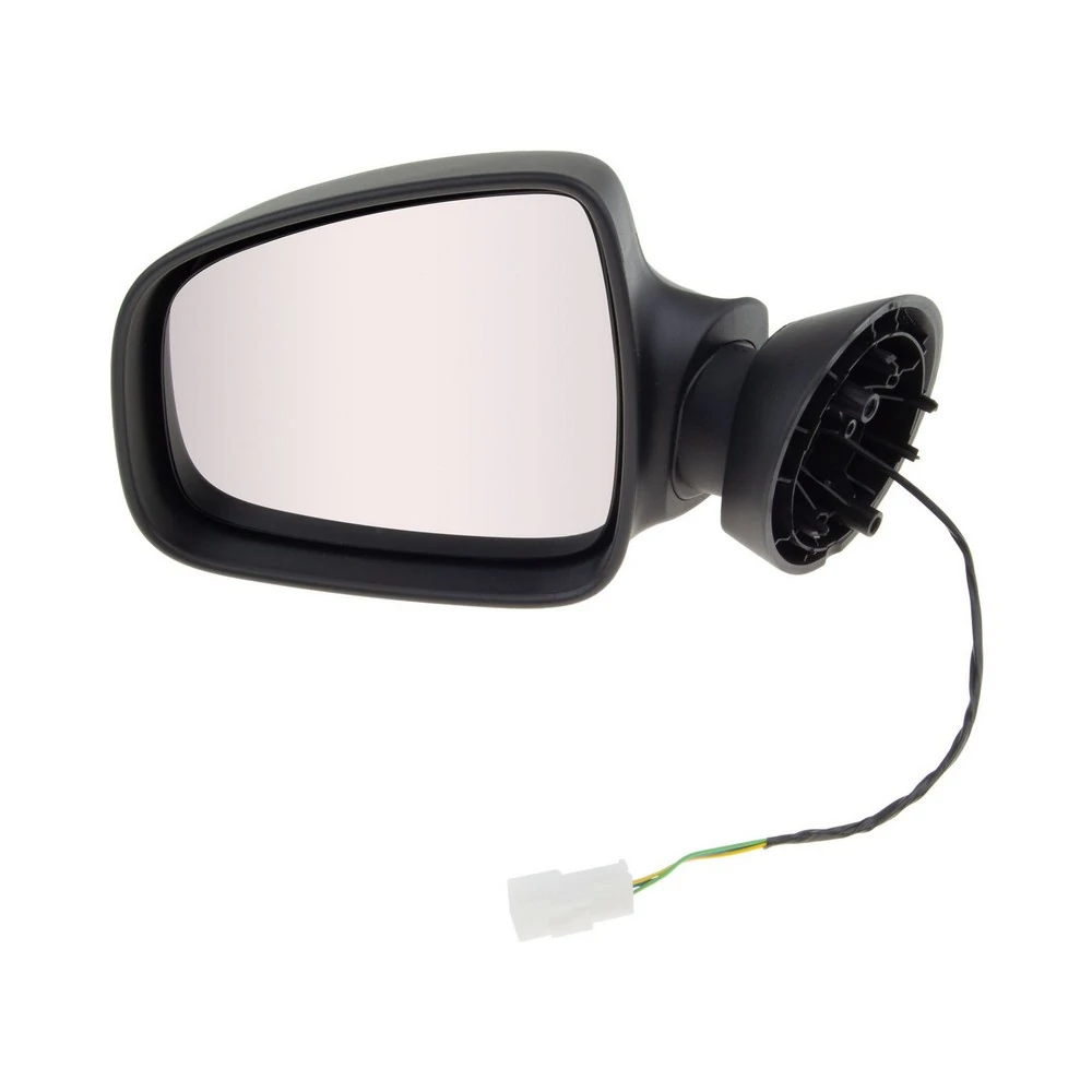 Espelho Retrovisor Externo RENAULT LOGAN/SANDERO Lado Esquerdo Elétrico Preto sem Capa - RENAULT 963023199R