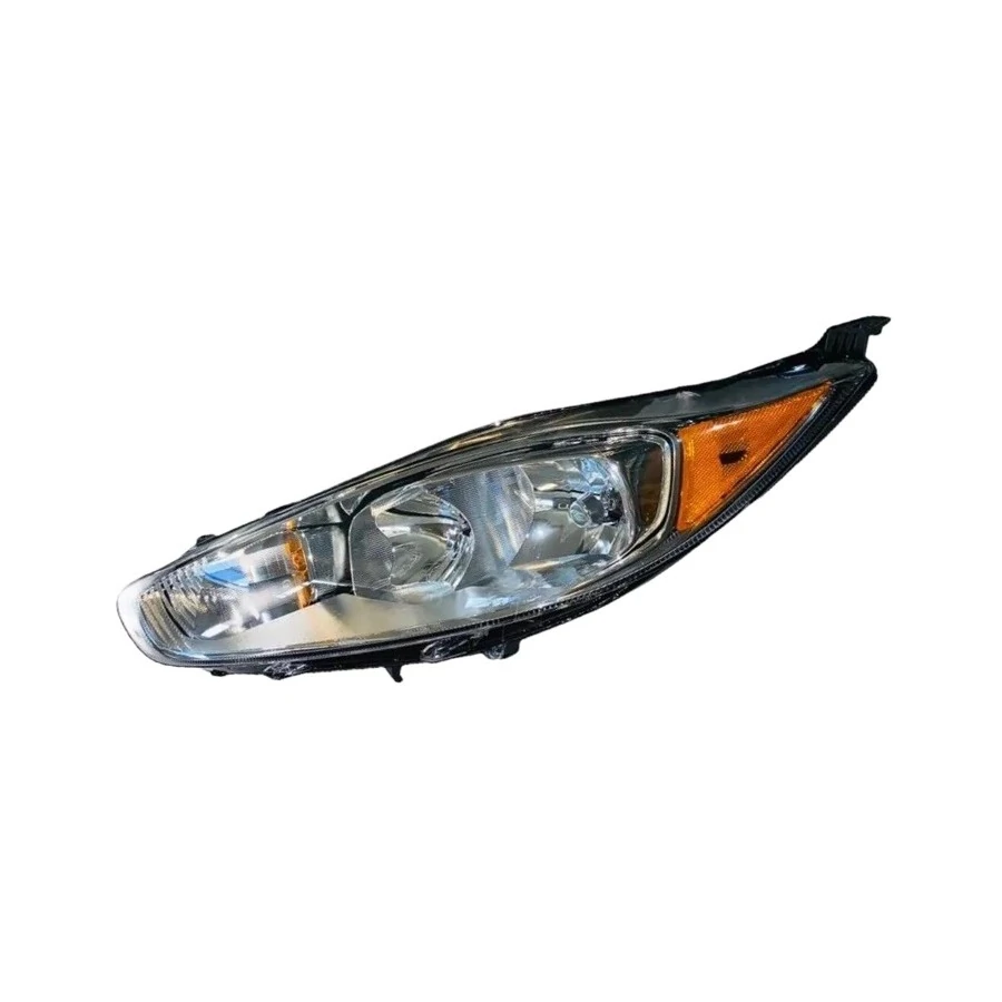 Farol Principal FORD FIESTA Lado Esquerdo Fumê Pisca Âmbar - TYC 209532051A