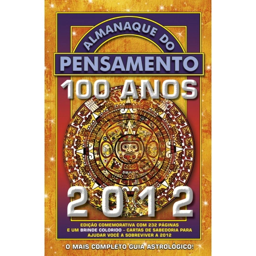 Livro Almanaque Do Pensamento 2012 100 Anos
