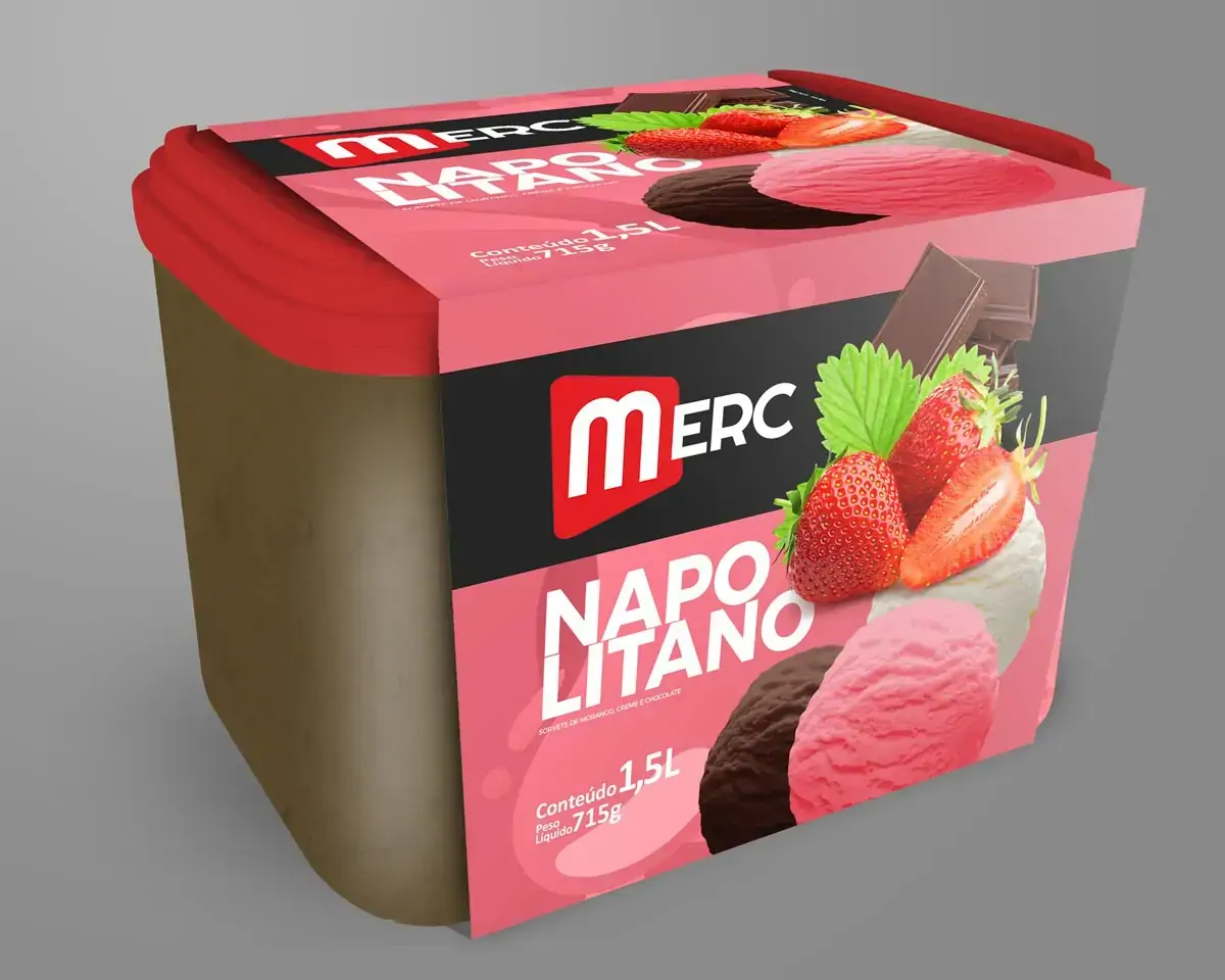 Sorvete Merc Napolitano 1,5l