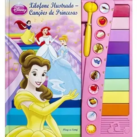 Xilofone Ilustrado Canções De Princesas Pi Kids