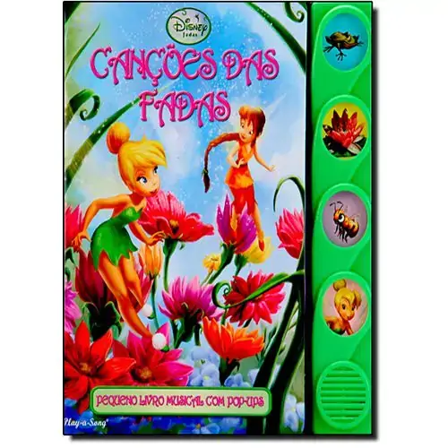 Livro Cançoes Das Fadas Un