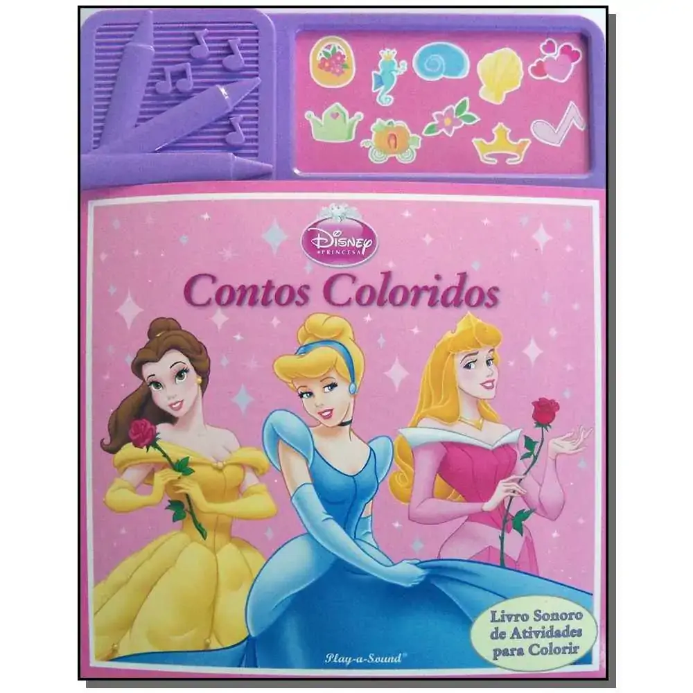 Contos Coloridos Disney Cd/dvd/livros/revistas