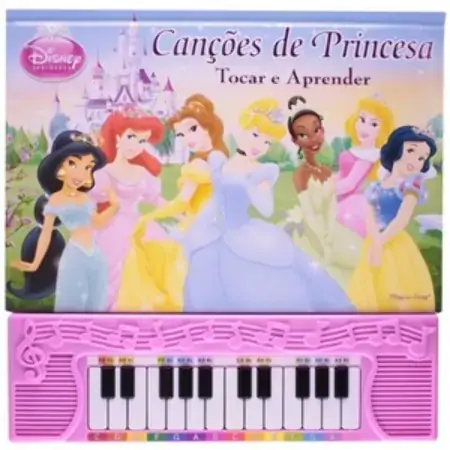 Disney. Tocar E Aprender. Canã ãμes De Princesa Em Portuguese Do Brasil Vários Autores