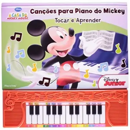 Disney. Canã ãμes Para Piano Do Mickey Em Portuguese Do Brasil Vários Autores