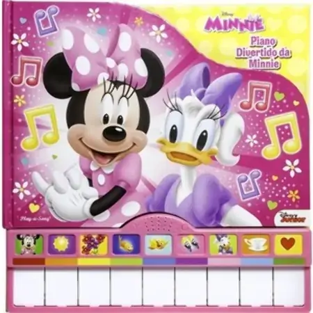 Disney Junior. Piano Divertido Da Minnie Em Portuguese Do Brasil Vã¡rios Autores