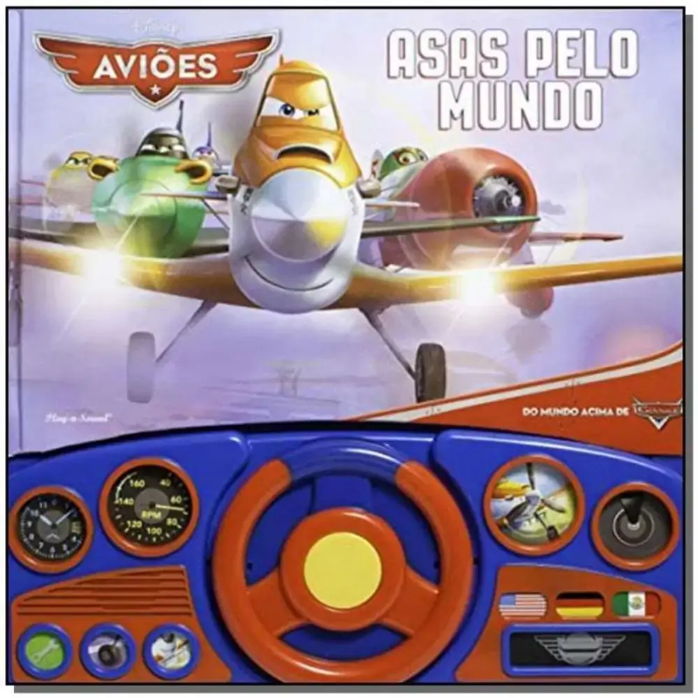 Lv Asas Pelo Mundo Disney Avioes Un