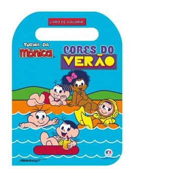 Livro Turma Da Monica Cores Verao 32 Paginas