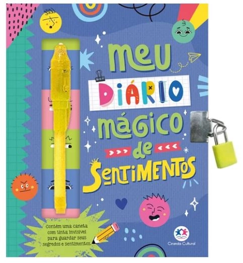 Meu Diario Magico Sentimentos 1742 Ciranda