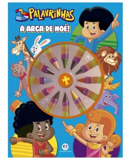 Livro 3 Palavrinhas A Arca De Noe Ciranda Cultural