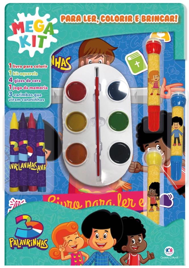 Livro Mega Kit 3 Palavrinhas 104392 Ciranda Cultural