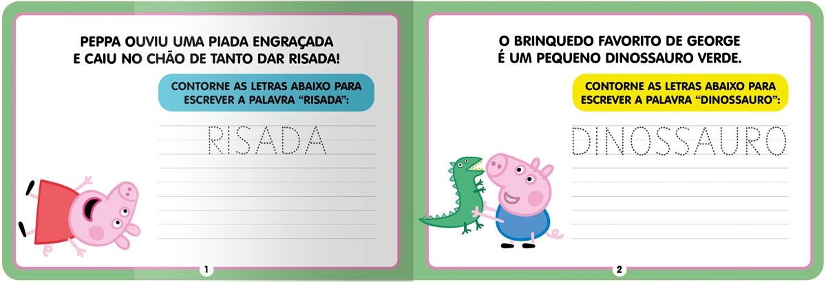 Livro Escreva E Apague Peppa Pig 106426 Ciranda Cultural