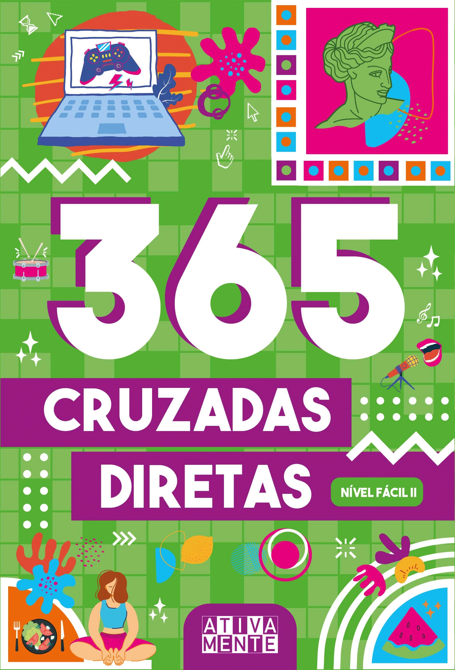 Livro 365 Cruzadas Diretas Nivel Facil Ii Editora Ciranda Cultural