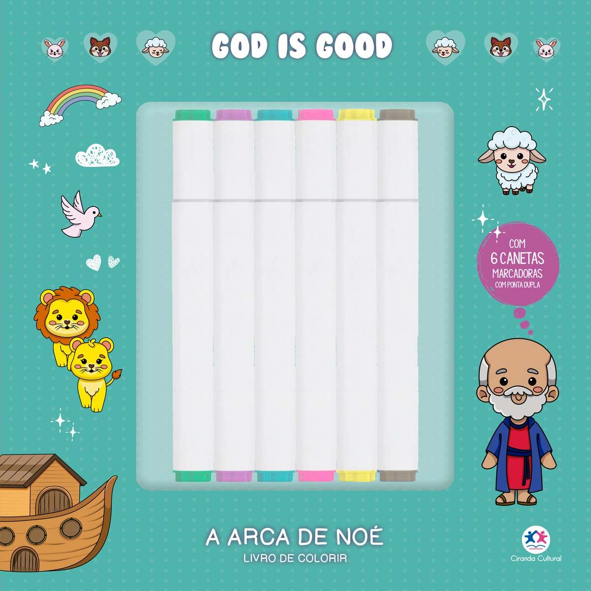 A Arca De Noe Para Colorir Ciranda Cultural