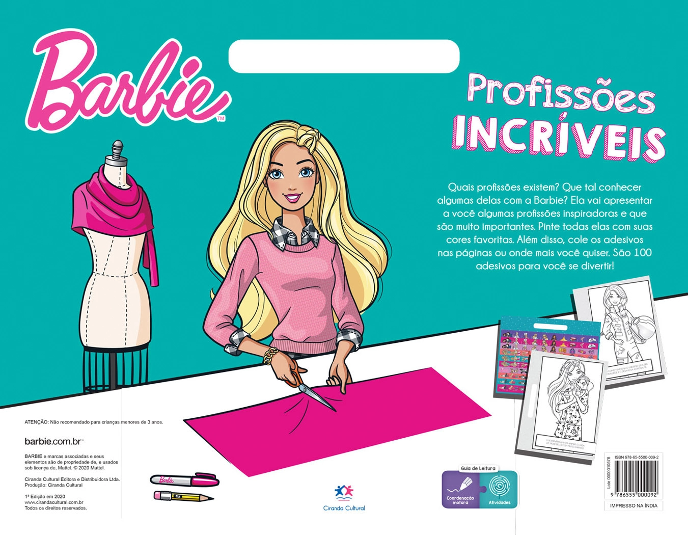 Barbie Profissoes Incriveis Ciran Cultural
