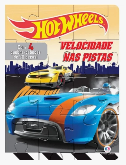 Livro Hot Wheels Veloc.pistas Ciranda