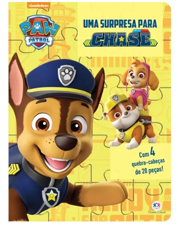 Livro Patrulha Canina Surpr.chas.ciranda
