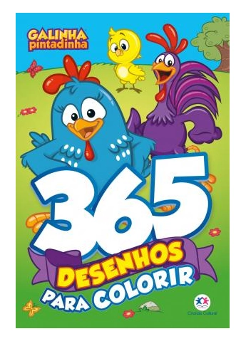Livro Inf 365 Galinha Pintadinha Colorir 1006 Ciranda Cultural