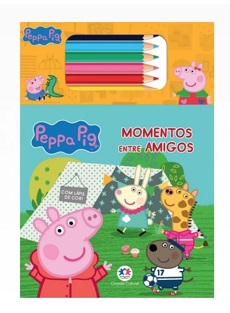 Livro Peppa Pig Momentos Entre Amigos 01297 Ciranda
