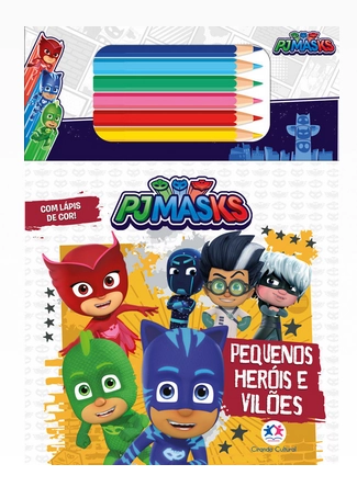 Pj Masks Pequeno Herois E Viloes