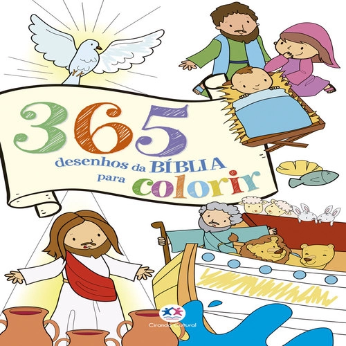 Livro Inf 365 Biblia Desenho Colorir 1990 Ciranda Cultural