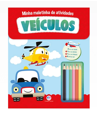 Livro Minha Maletinha De Atividades Veiculos/2249/ciranda Cultural