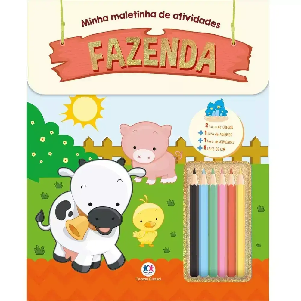 Maletinha de Atividades Fazenda - Ciranda Cultural