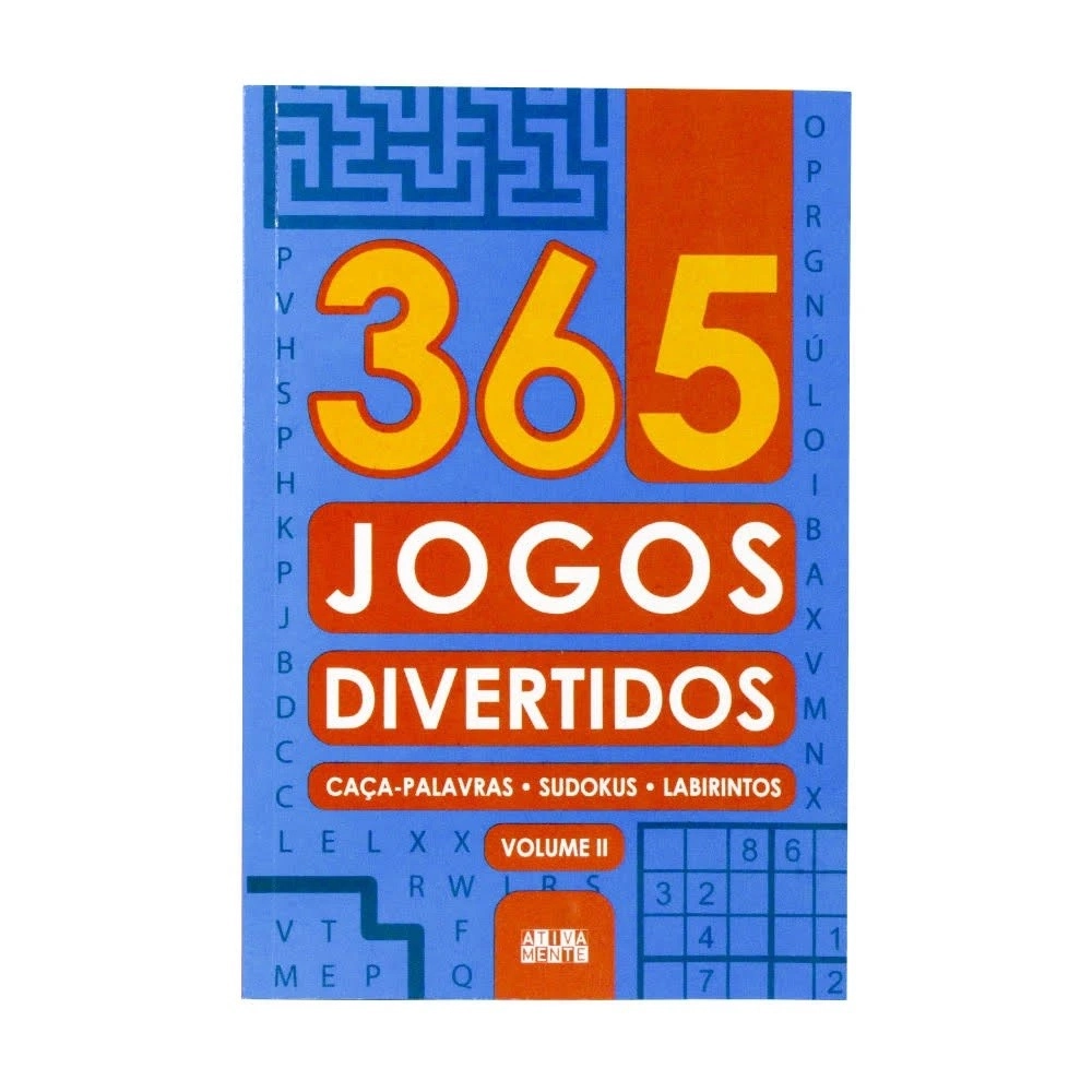 Livro 365 Atividades 365 Jogos Divertidos Ii/6254/ciranda Cultural