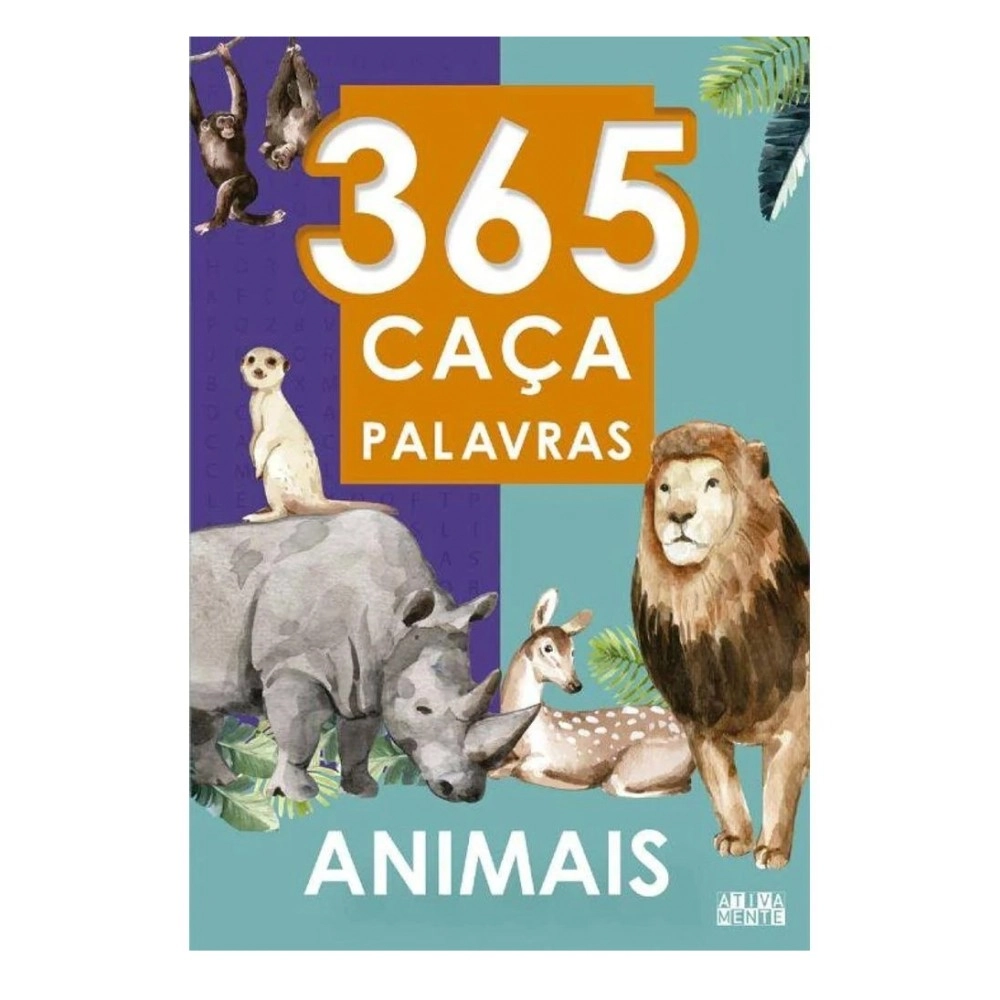 365 Caca Palavras Animais