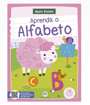 Livro Apoio Escolar Aprenda O Alfabeto/7558/ciranda Cultural