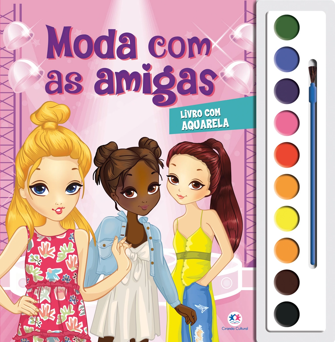 Livro Moda Com As Amigas Ciranda Cultural