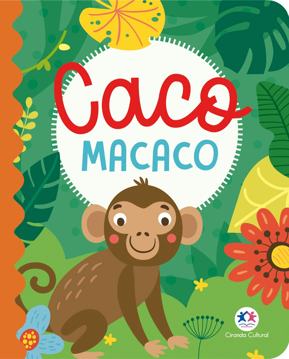 Livro Almofadado Peq Caco Macaco 08432 Ciranda