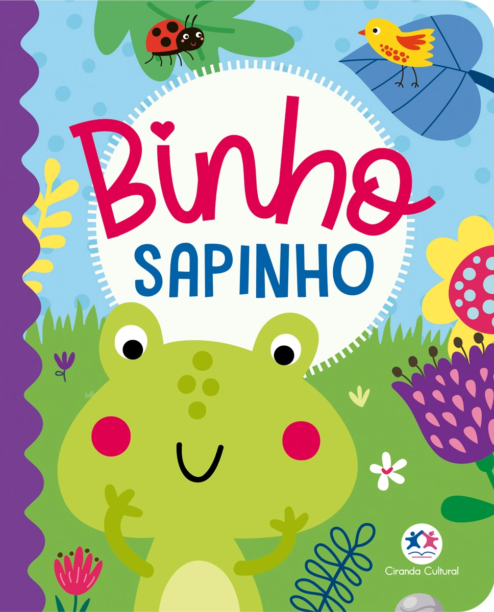 Livro Almofadado Peq Binho Sapinho 08500 Ciranda