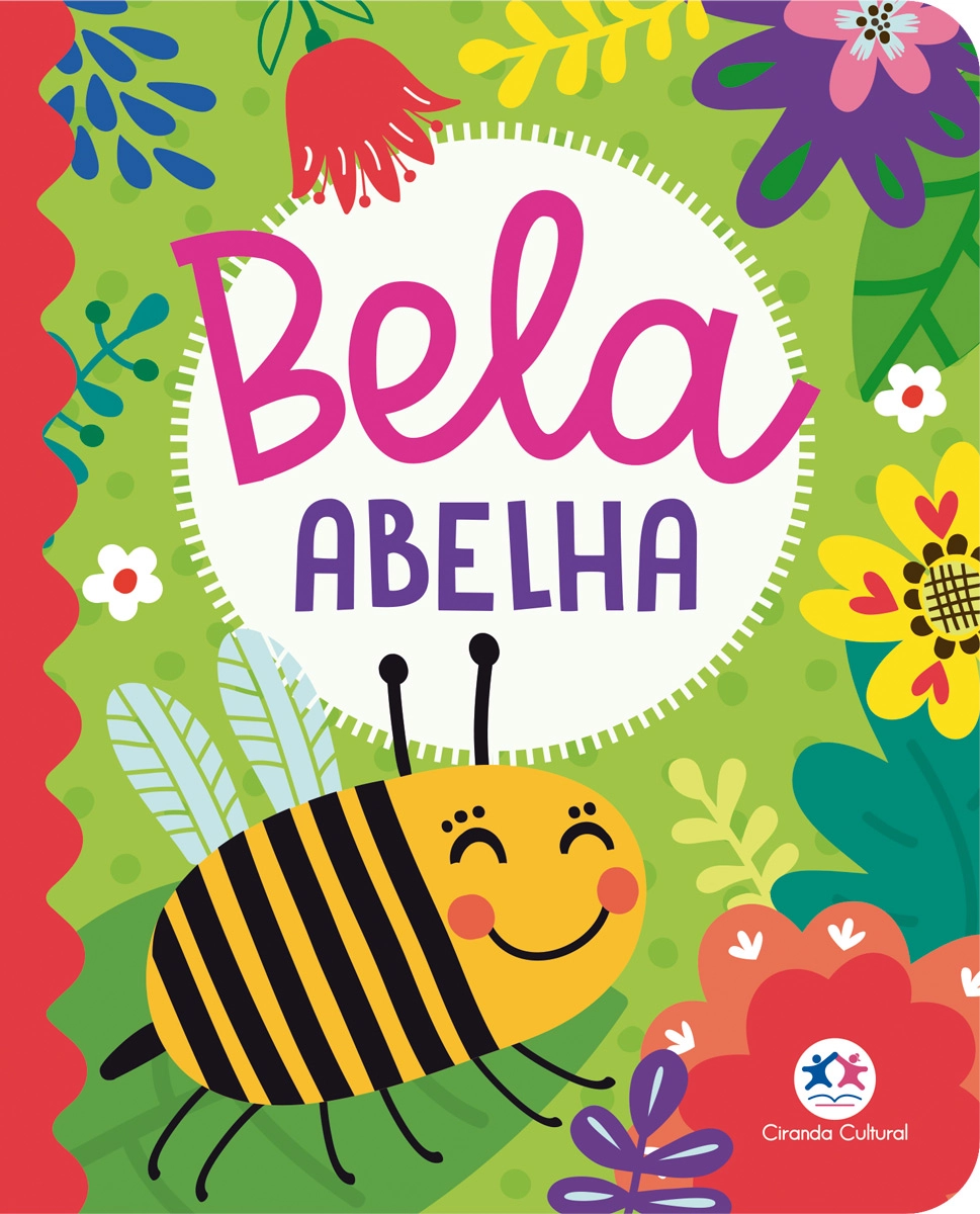 Livro Almofadado Peq Bela Abelha 09507 Ciranda