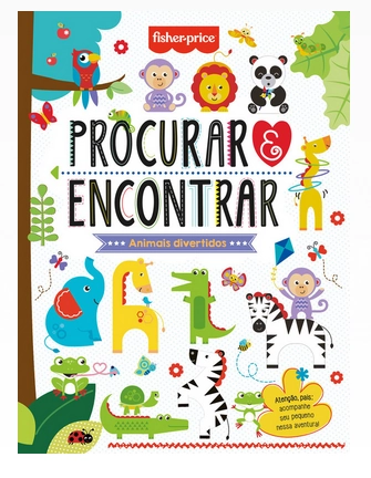 Livro Fisher Price Procurar E Encontrar 09972 Ciranda