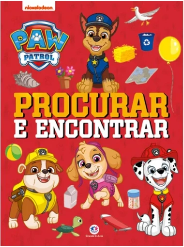 Livro Patrulha Canina Procurar E Encontrar 09989 Ciranda