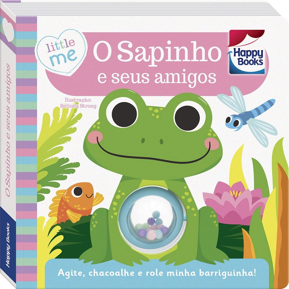 Livro Chacoalhe Me Sapinho E Seus Amigos 306363 Happy Books